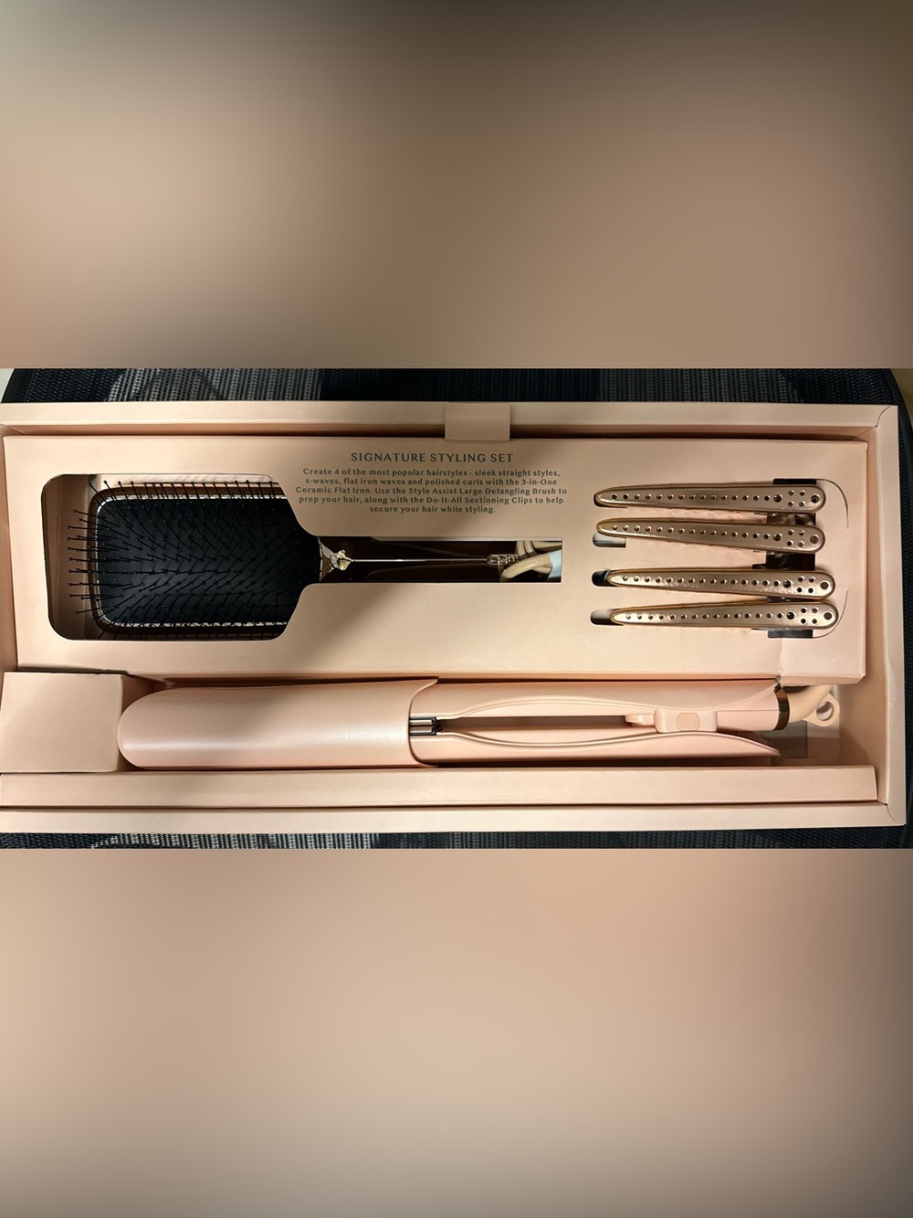 Kristin Ess Hair Signature Styling Set 3-in-1 Ceramic Flat Iron - Picture 4 of 4